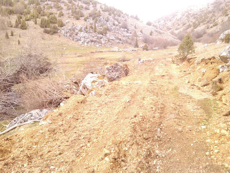 Foto devastacija prostora i probijanje novih puteva Velike Krce 5