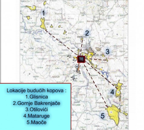 mapa budućih kopova