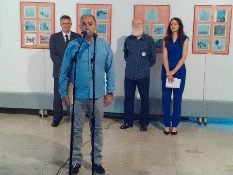 Bojan Ljubenović izloba karikatura Pjer