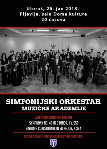 SIMFONIJSKI ORKESTAR plakat 2