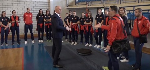 ODBOJKAŠKE REPREZENTACIJA ADA PRIPREME