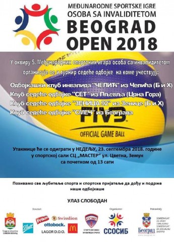 BEOGRAD OPEN 2018 PLAKAT