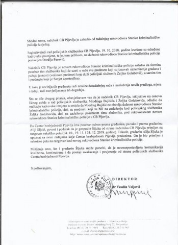 Odgovor Direktora policije (1)