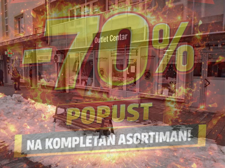 Neviđeno sniženje u Pljevljima: 70% popusta na sve – od danas do isteka zaliha