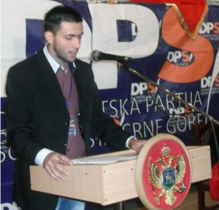 Danijel Živković izabran za predsjednika Savjeta mladih OO DPS-a Pljevlja