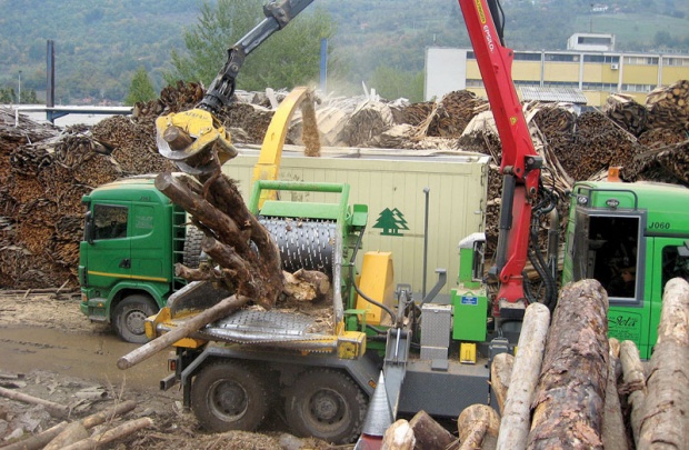 Ogrev od šumskih ostataka grije Italijane