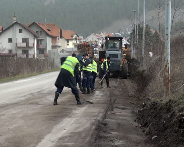 Očišćen zaobilazni put od pumpe Jugopetrol do saobraćajnog Centra đačke zadruge