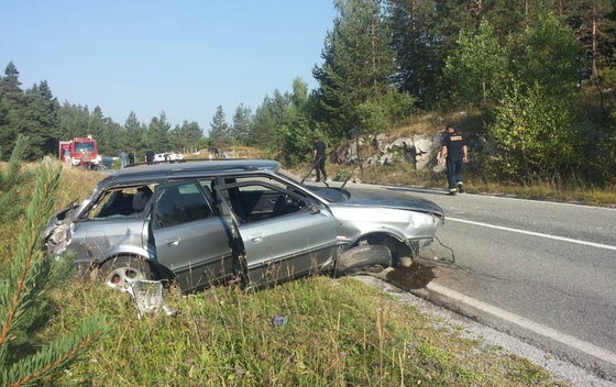 Žabljak: Četiri osobe povrijeđene u saobraćajnoj nezgodi
