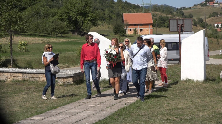 Italijanski turisti u posjeti „Garibaldiju“ u Rabitlju