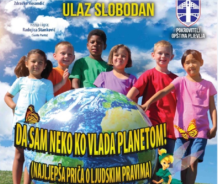 U četvrtak predstava “Da sam neko ko vlada planetom”