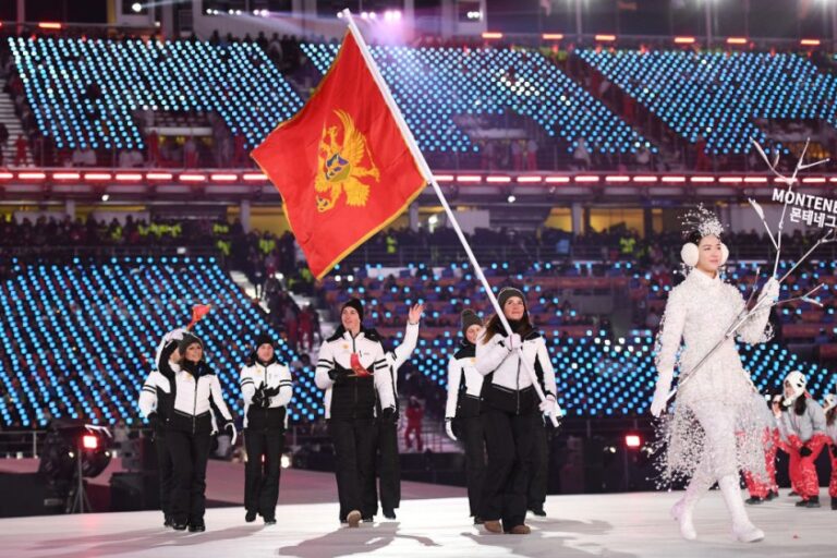 ZOI PYEONGCHANG – Otvorene igre, Vujičić iznijela zastavu Crne Gore
