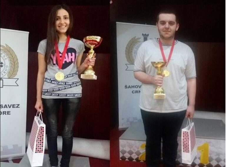 Neda Bojović i Miroljub Ćirović državni prvaci