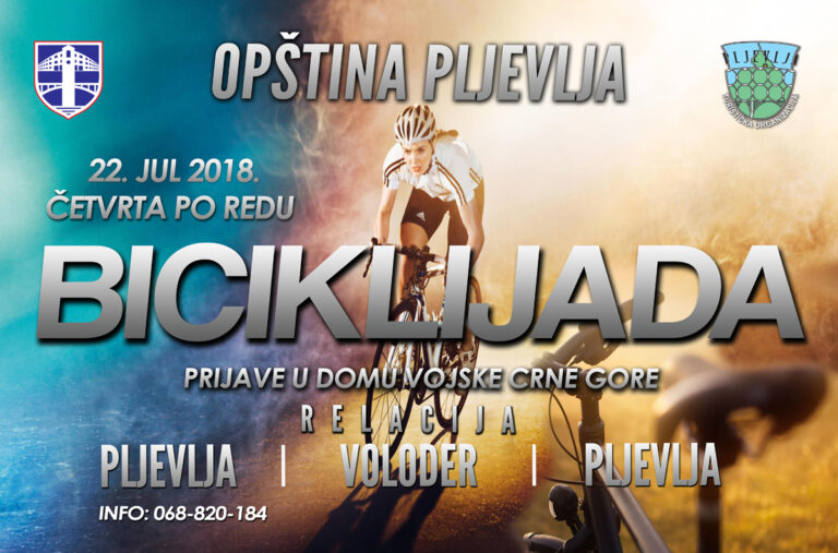Četvrta Biciklijada -Pljevlja 2018