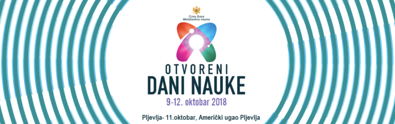 Prvi put u Pljevljima Dani nauke!