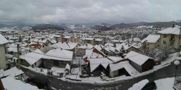 Babini jarci, baba Marta, Baba sa jarcima ili šta li je, Pljevlja nakon proljećnih temperatura prekrivena snijegom FOTO