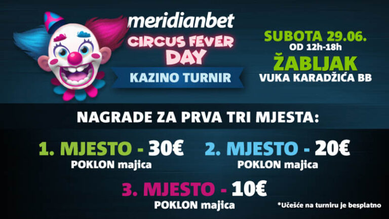 Meridian te zove na provod i nagrade bez limita!