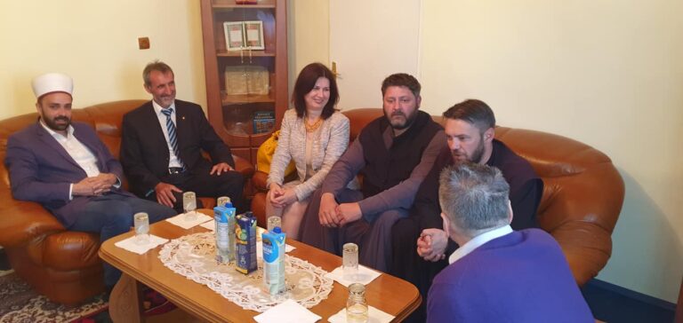 Sveštenstvo srpske pravoslavne crkve u posjeti islamskoj zajednici