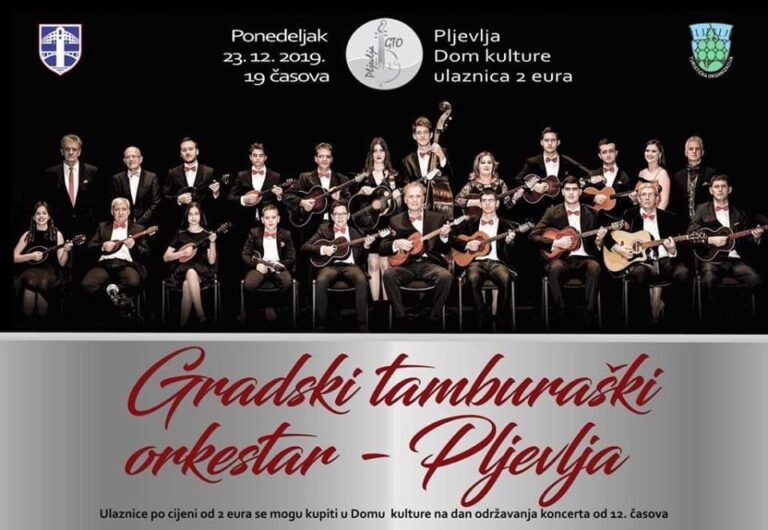 Koncert Gradskog tamburaškog orkestra i prijatelja