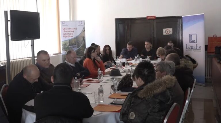 Okrugli sto na temu – Održivi razvoj ribolovnog turizma u opštini Pljevlja