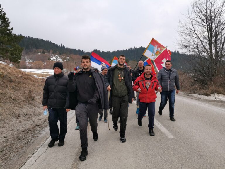 Pljevljaci dočekali četvoricu hodošasnika putevima Svetog Save