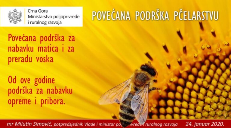 Objavljeni javni pozivi za sektor pčelarstva: Veća podrška pčelarima