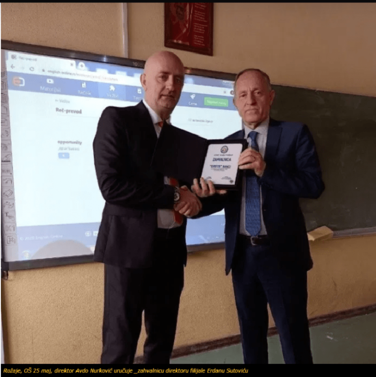 Erste banka poklonila interaktivne table za 14 osnovnih škola