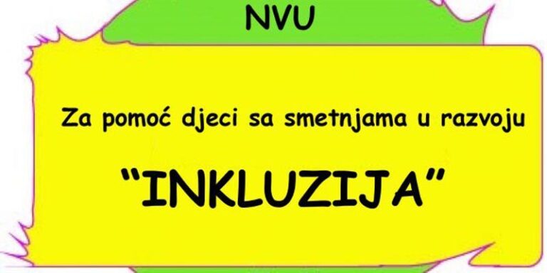 NVU ,,Inkluzija“ raspisuje: Literarni konkurs „Svi smo mi isti”