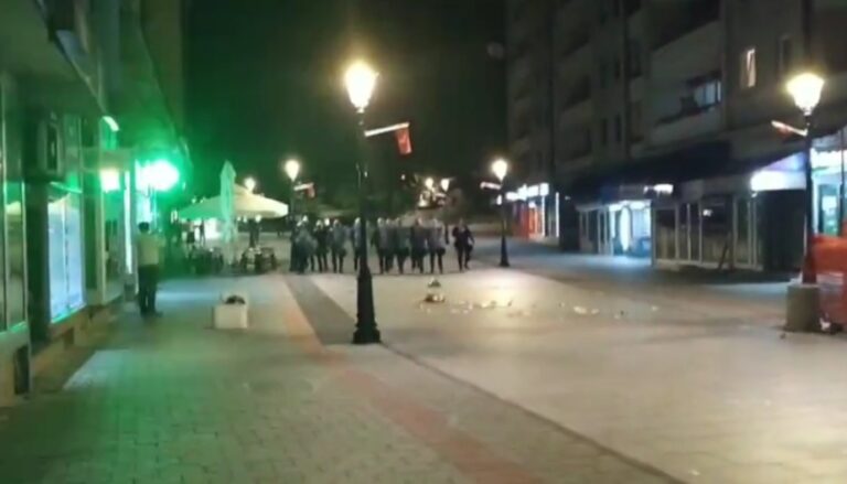 Oko ponoći policija intervenisala i u Pljevljima