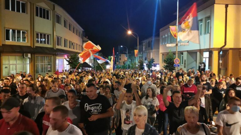 Protest bez najmanjeg incidenta