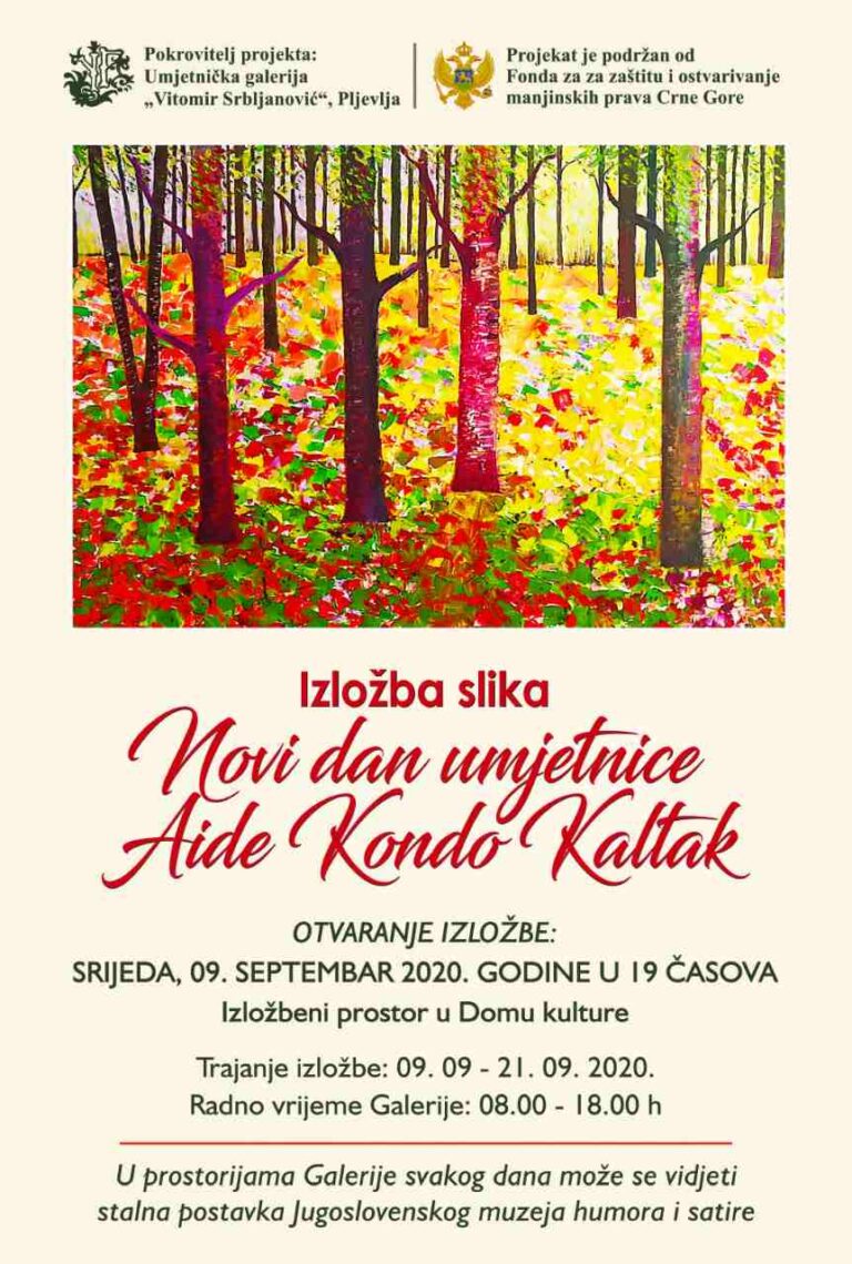 Izložba Aide Kondo Kaltak