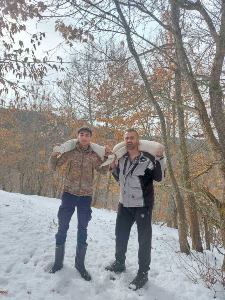 Lovci nastavili sa prihranom