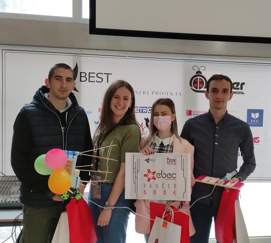 Пљевљаци без конкуренцује на такмичењу „Дани инжењера“ у категорији „Тим дизајн“
