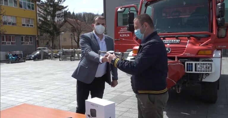 NVO „Legalis“ kroz projekat „Misli preventivno – djeluj spremno“ donirala drog Službi zaštite i spašavanja