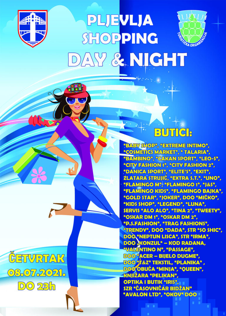 SJUTRA „SHOPPING DAY AND NIGHT“