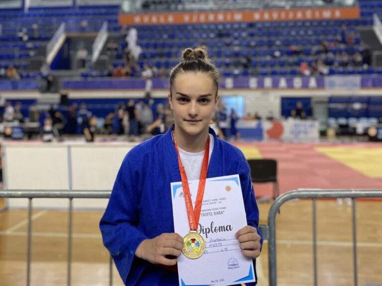 Džudo klub Pljevlja osvojio šest medalja na međunarodnom turniru u Baru
