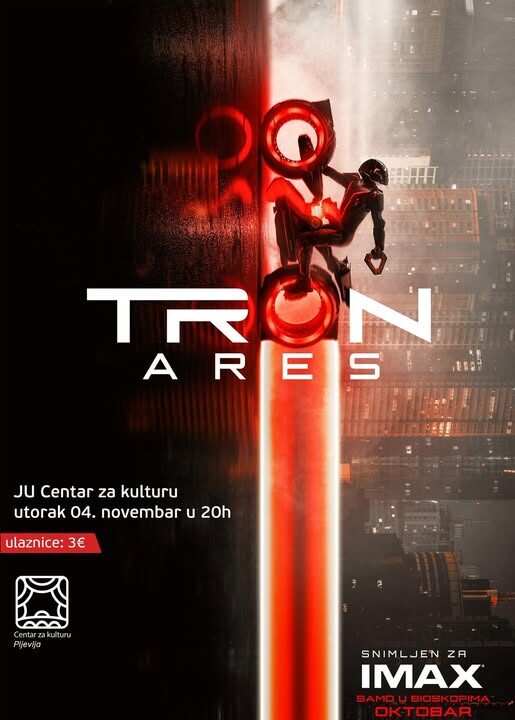 Diznijev spektakl „Tron: Ares“ stiže na bioskopsko platno u Pljevljima