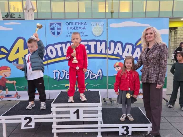 Četvrta Trotinetijada u Pljevljima okupila rekordnih 104 mališana