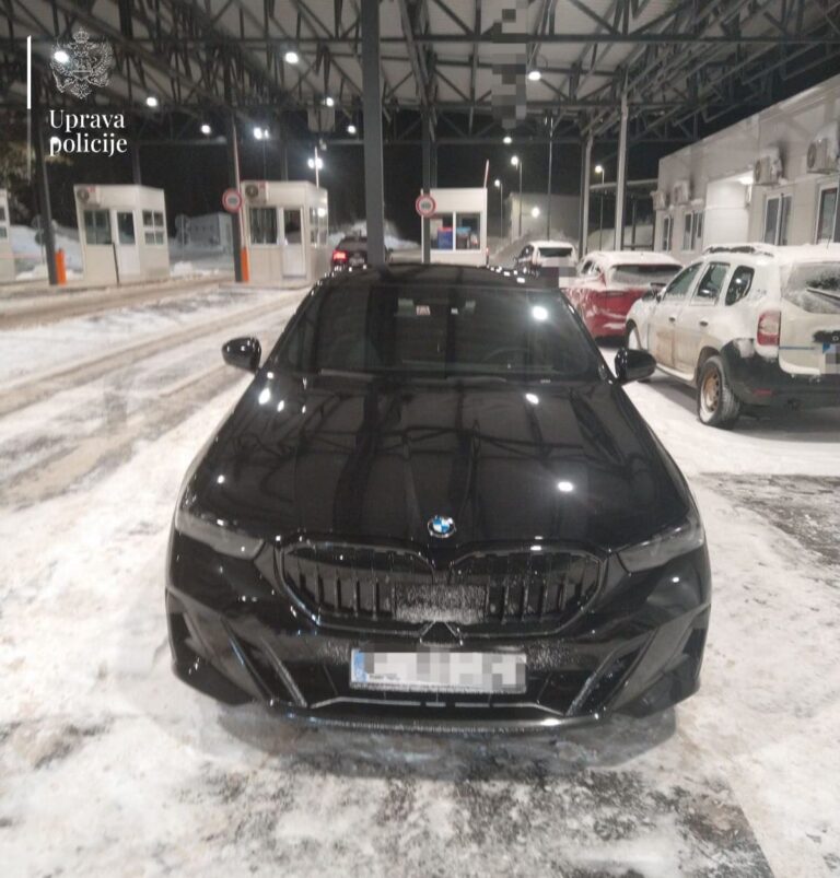 GP Ranče: oduzet BMW serije 5 koji se potražuje u Njemačkoj