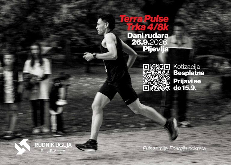 Rudnik uglja organizuje trku „TERRA PULSE“: Za najbolje nagrade do 500 eura