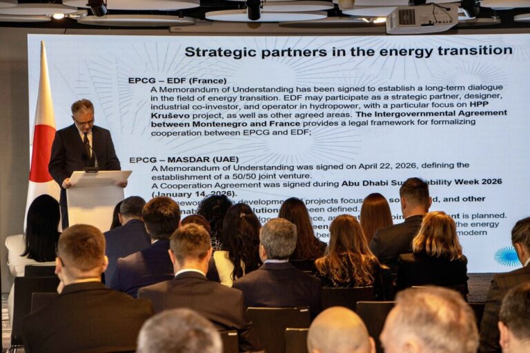 Izvršni direktor EPCG Zdravko Dragaš učestvovao na Japan–Montenegro Business Forumu