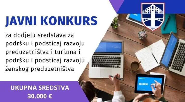 Za razvoj turizma i žensko preduzetništvo 30 000 eura
