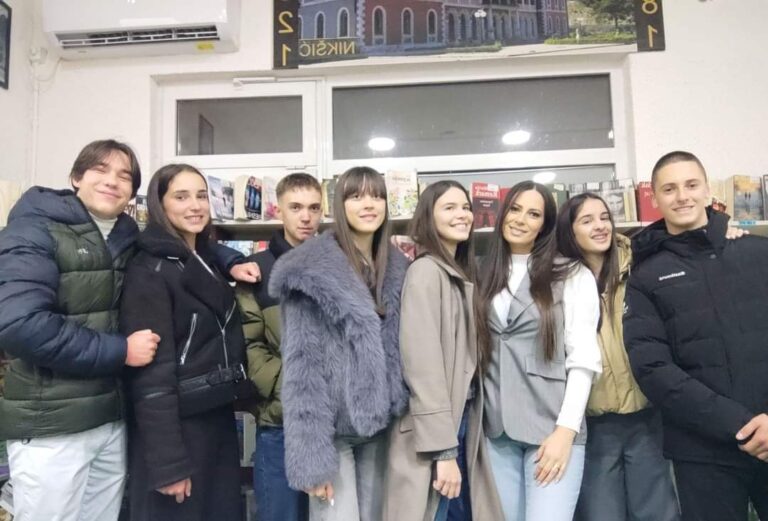 Посјета Народној библиотеци „Његош” у Никшићу