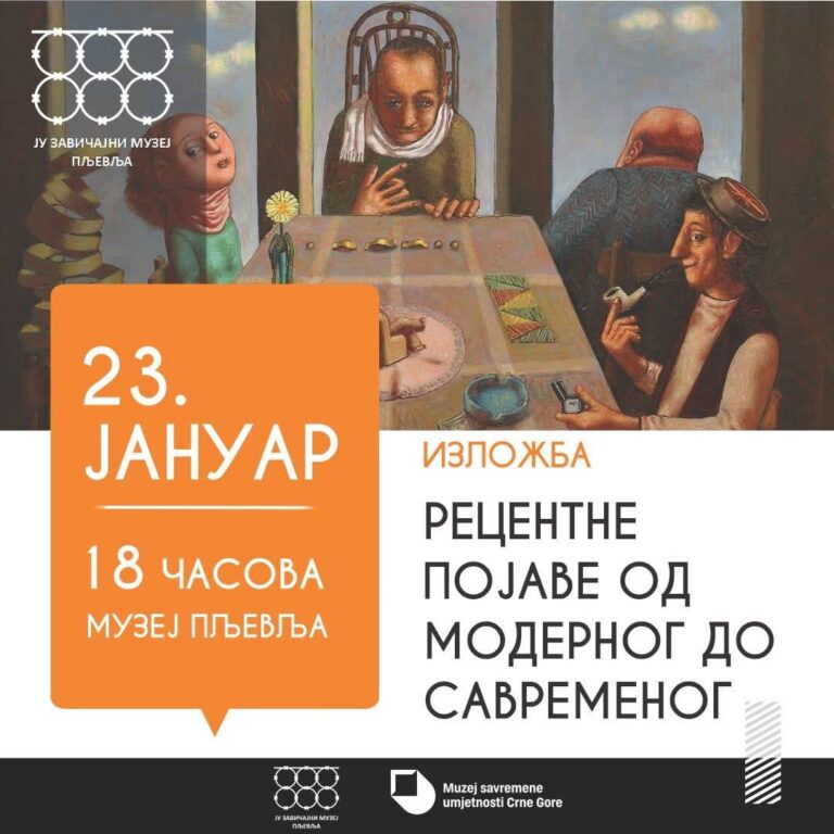 Izložba „Recentne pojave od modernog do savremenog“ u Pljevljima