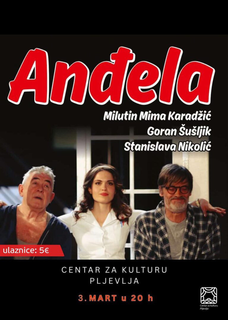 „Anđela“ a Velikoj sceni Centra za kulturu
