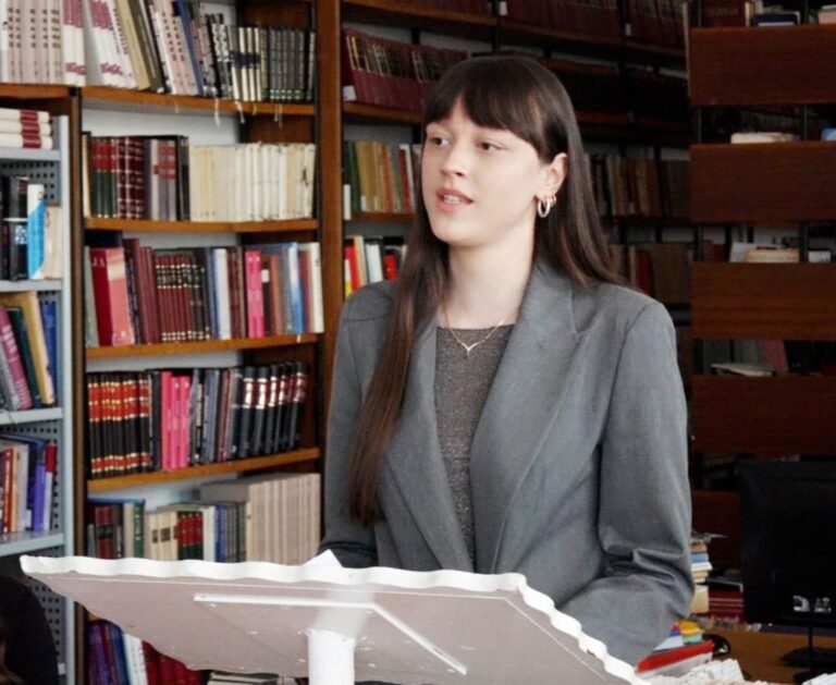 Lena Doderović pobjednica školskog takmičenja u retorici Gimnazije Gimnazija „Tanasije Pejatović“