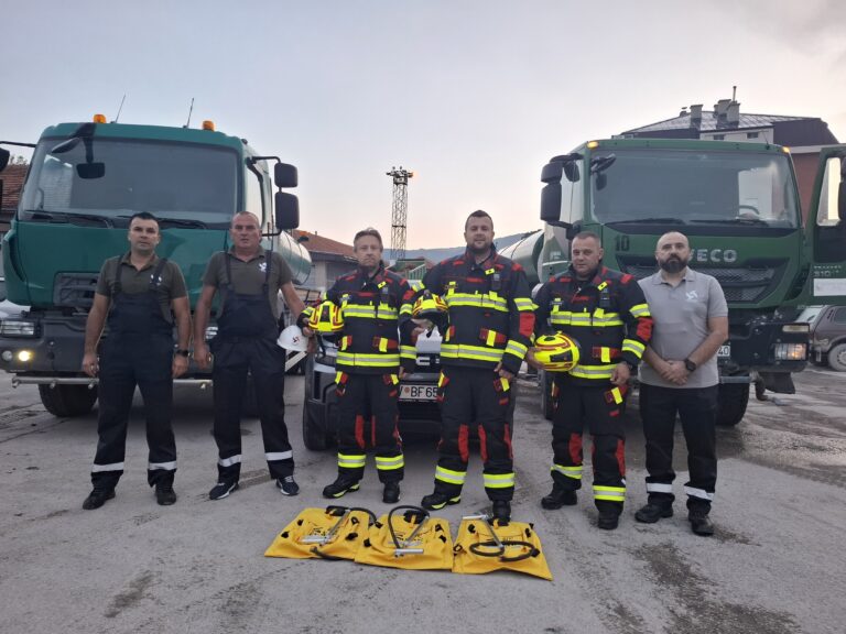 Vatrogasci RUP-a pomažu kolegama u Podgorici