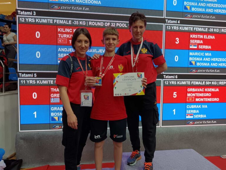 Dušan Borović vicešampion Balkana