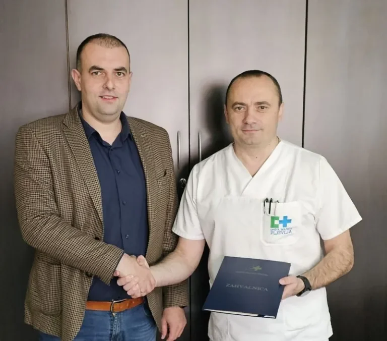 Vrijedna donacija Rudnika uglja AD Pljevlja Opštoj bolnici Pljevlja