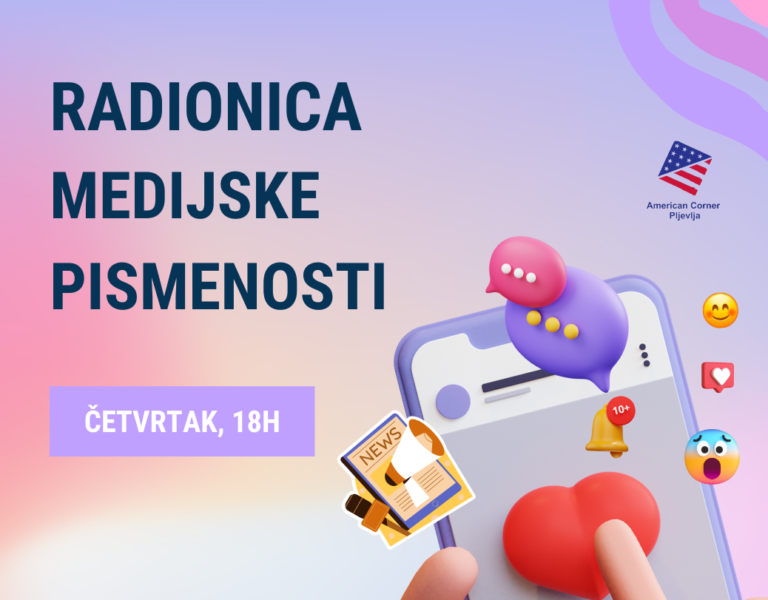 Radionica medijske pismenosti u Američkom uglu