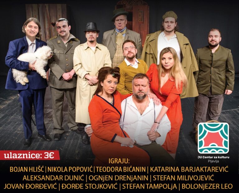 Dvije predstave Obrenovačkog pozorišta biće odigrane u Centru za kulturu